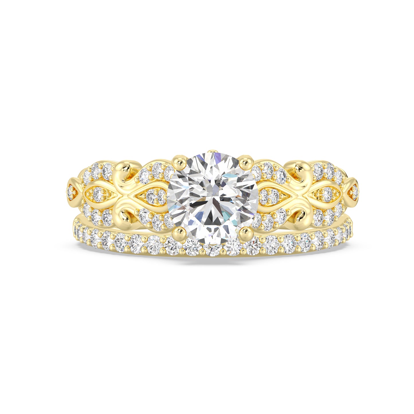 Enchanted Disney Fine Jewelry Cinderella Wedding Band