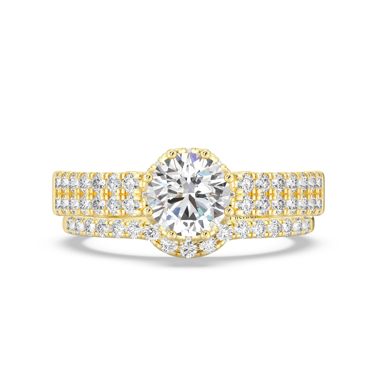Enchanted Disney Fine Jewelry Cinderella Wedding Band