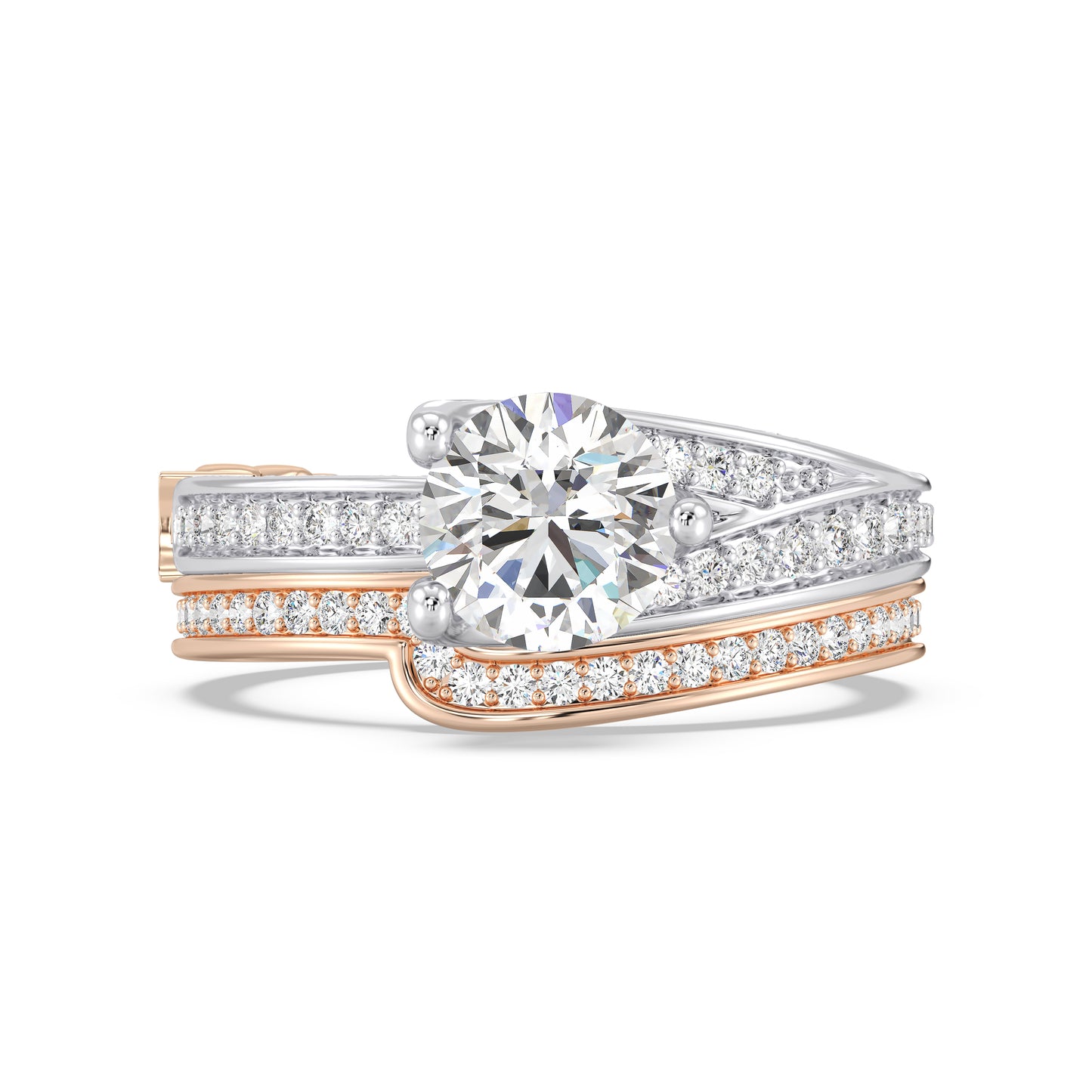 Enchanted Star 14K Gold With 1/4 CTTW Lab Grown Diamonds, Disney's Snow White Wedding Band