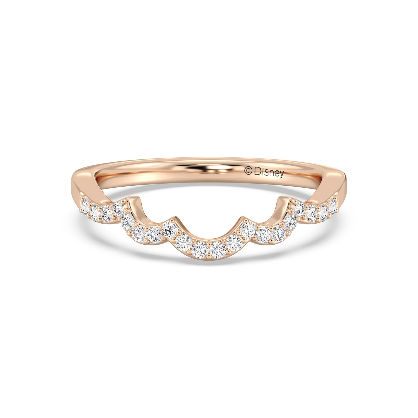 Enchanted Disney Fine Jewelry Snow White Wedding Band
