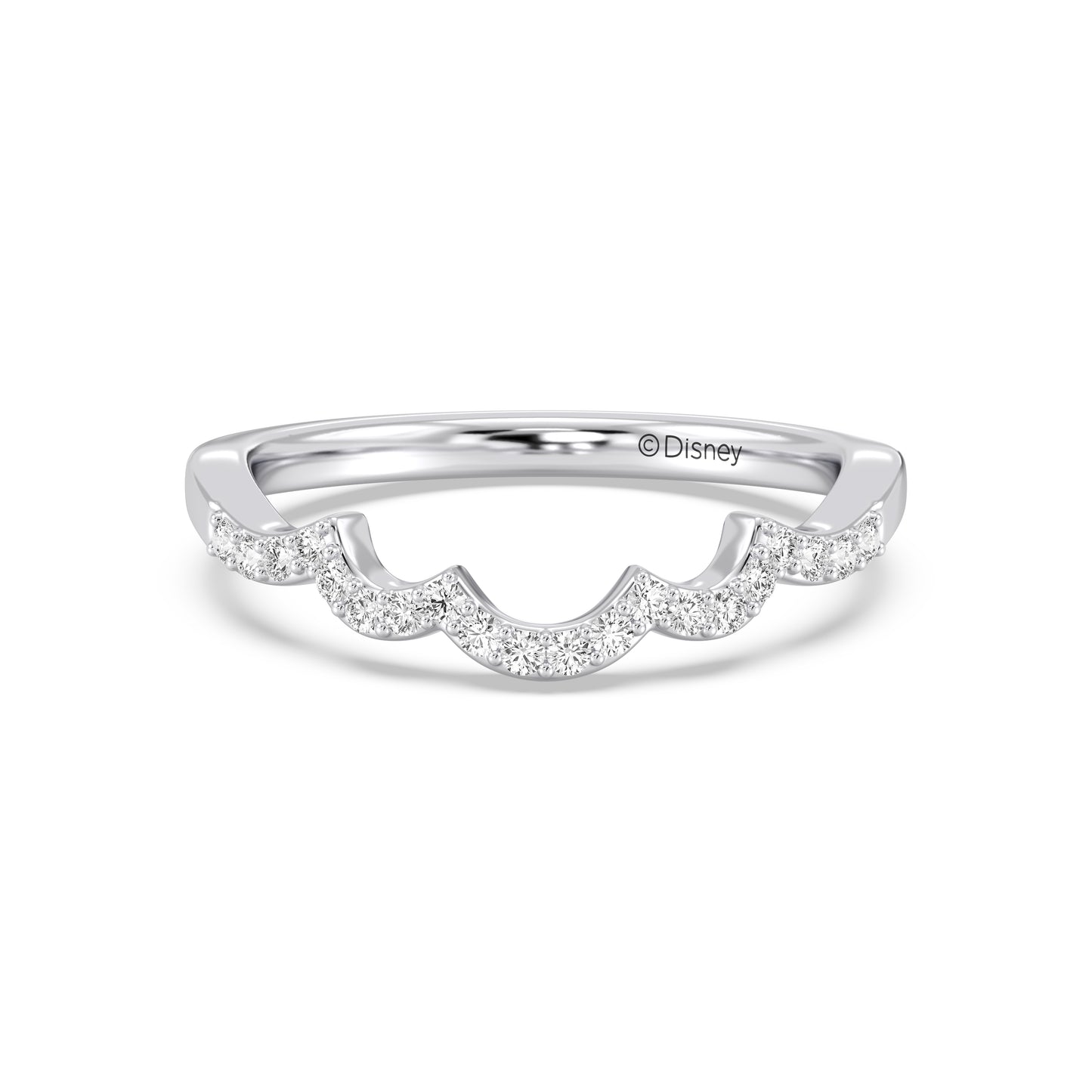 Enchanted Disney Fine Jewelry Snow White Wedding Band