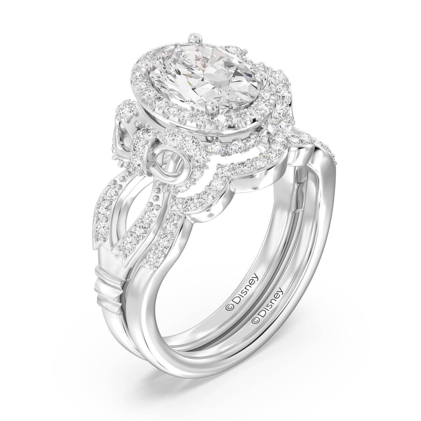 Enchanted Disney Fine Jewelry Snow White Wedding Band