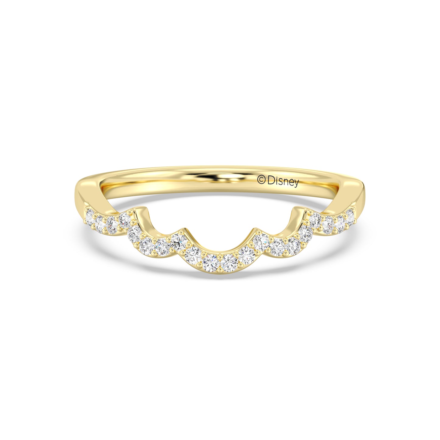 Enchanted Disney Fine Jewelry Snow White Wedding Band