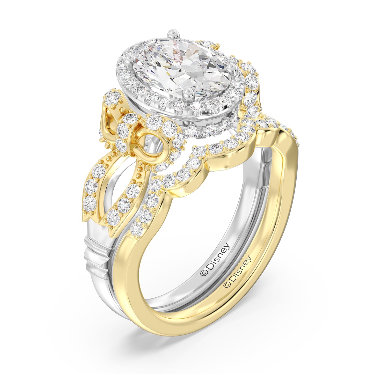 Enchanted Disney Fine Jewelry Snow White Wedding Band