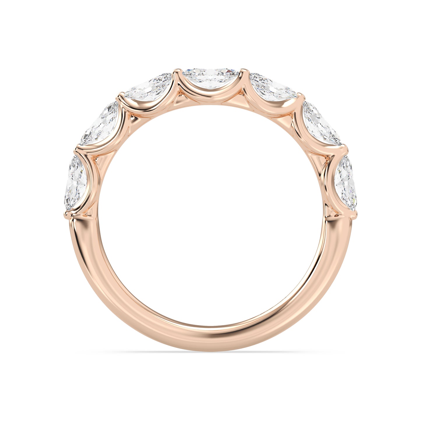 Enchanted Disney Fine Jewelry Belle Wedding Band