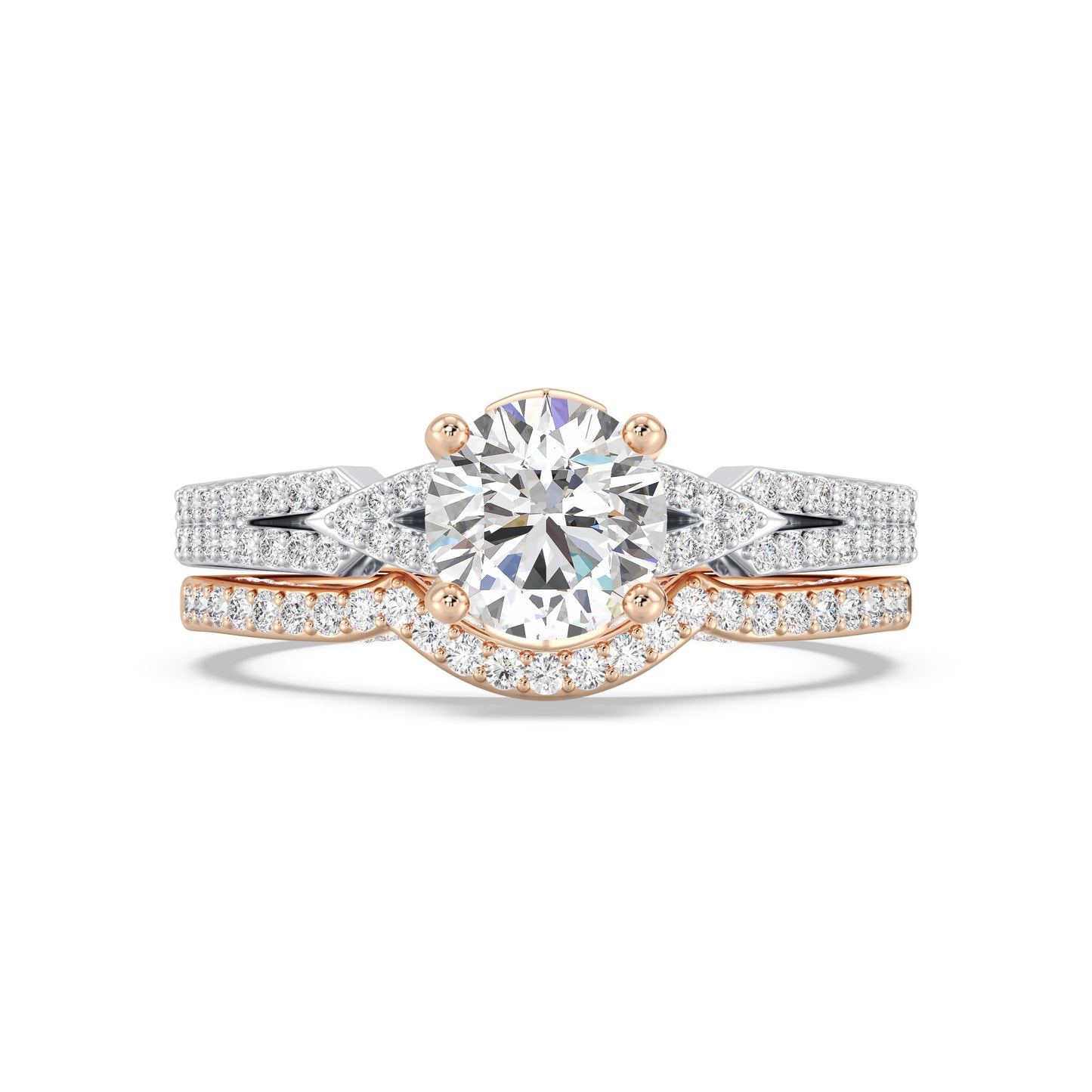 Enchanted Disney Fine Jewelry Aurora Wedding Band