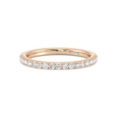 Enchanted Star 14K Gold With 1/3 CTTW Lab Grown Diamonds, Disney's Jasmine Wedding Band