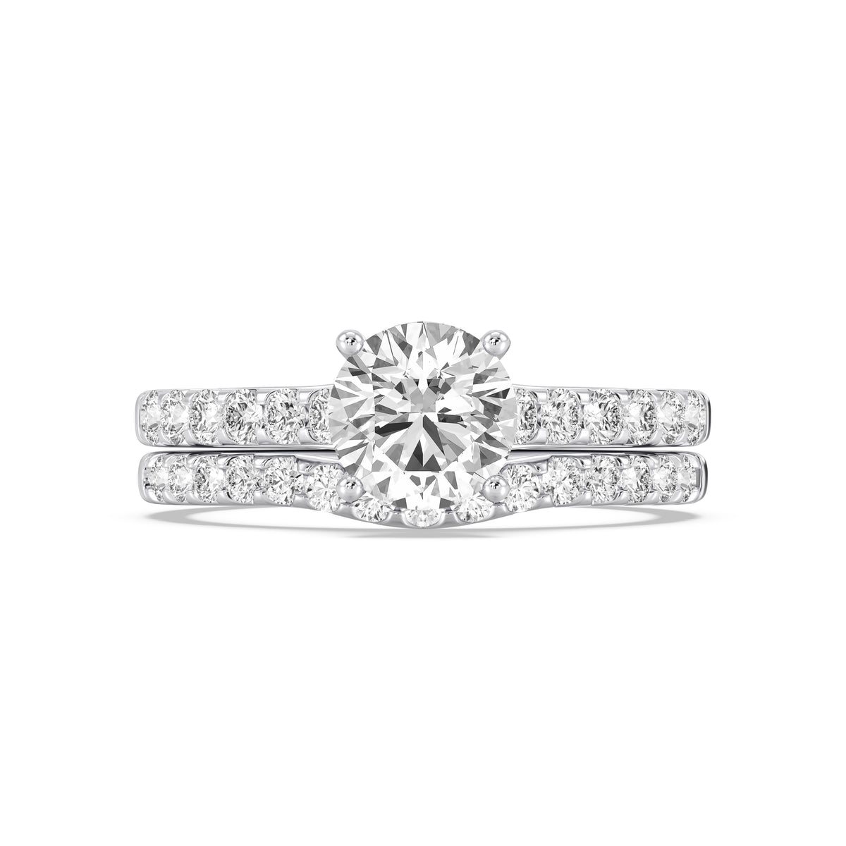 Enchanted Star 14K Gold With 1/3 CTTW Lab Grown Diamonds, Disney's Aurora Wedding Band