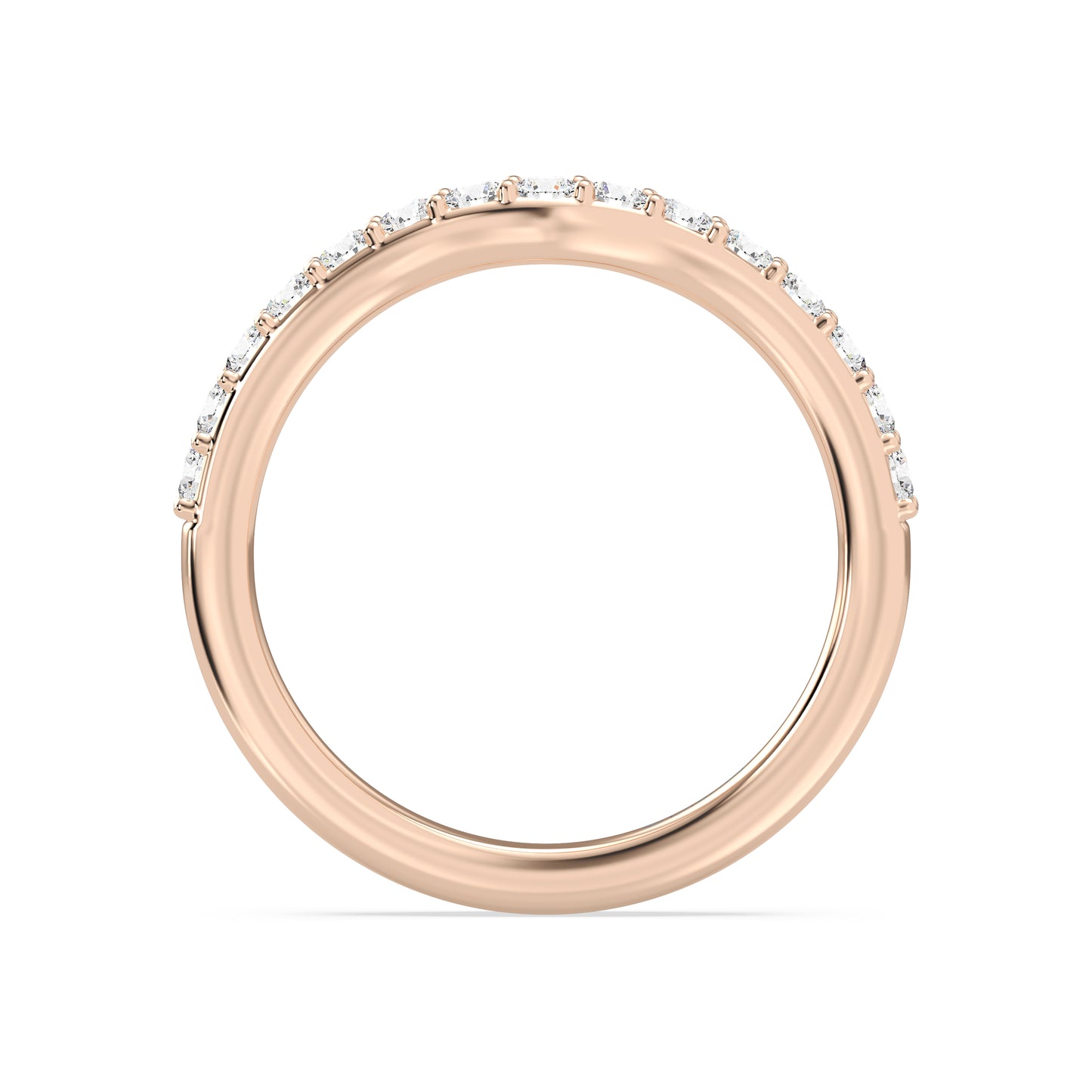Enchanted Disney Fine Jewelry Aurora Wedding Band