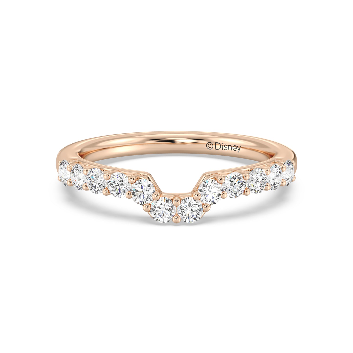 Enchanted Disney Fine Jewelry Elsa Wedding Band