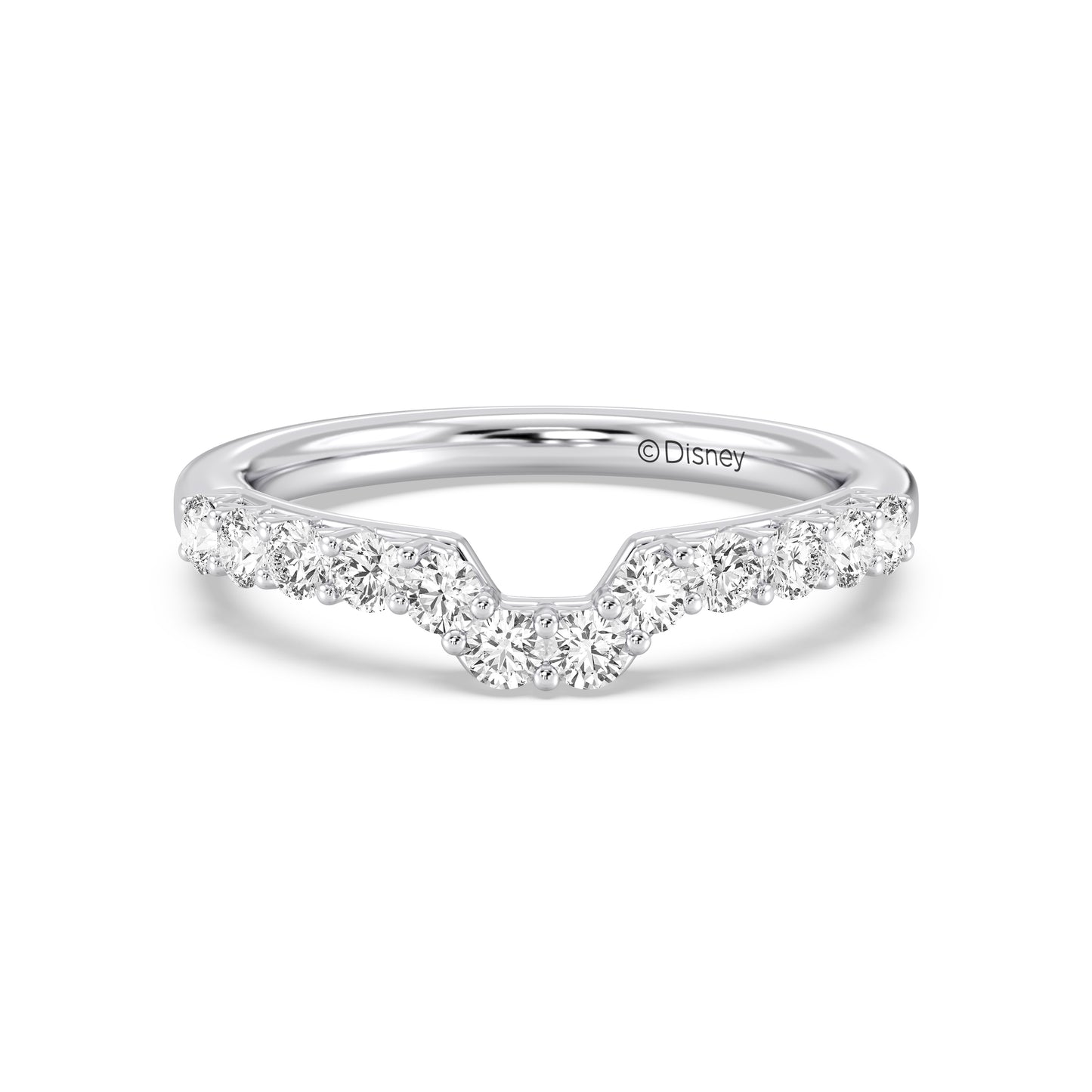 Enchanted Disney Fine Jewelry Elsa Wedding Band