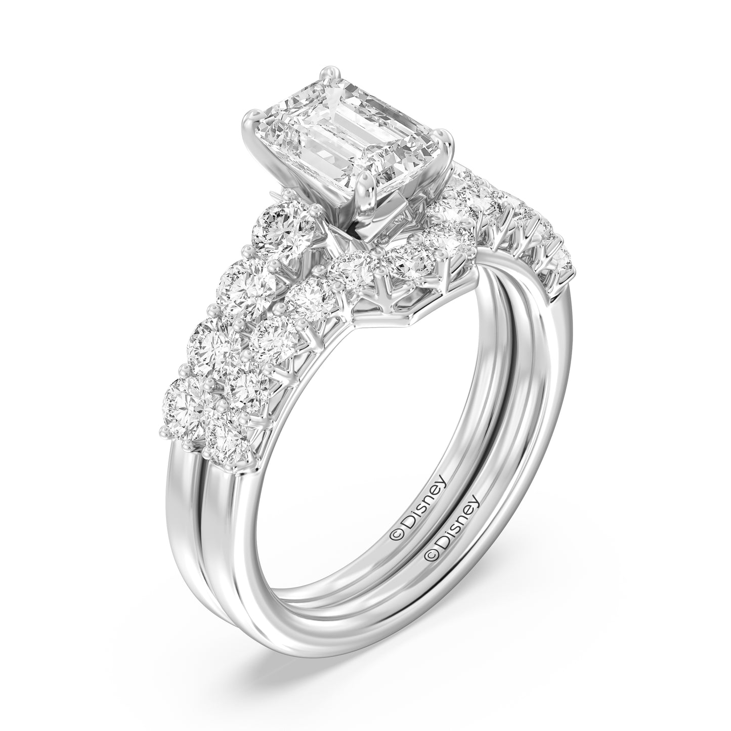 Enchanted Disney Fine Jewelry Elsa Wedding Band