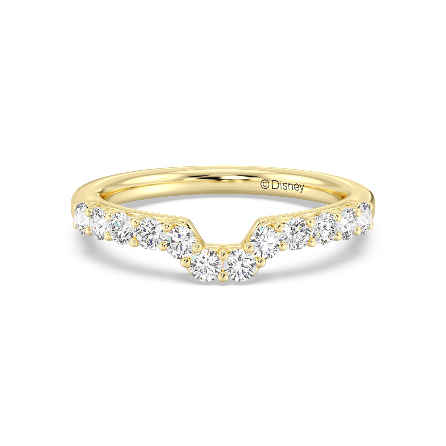 Enchanted Disney Fine Jewelry Elsa Wedding Band