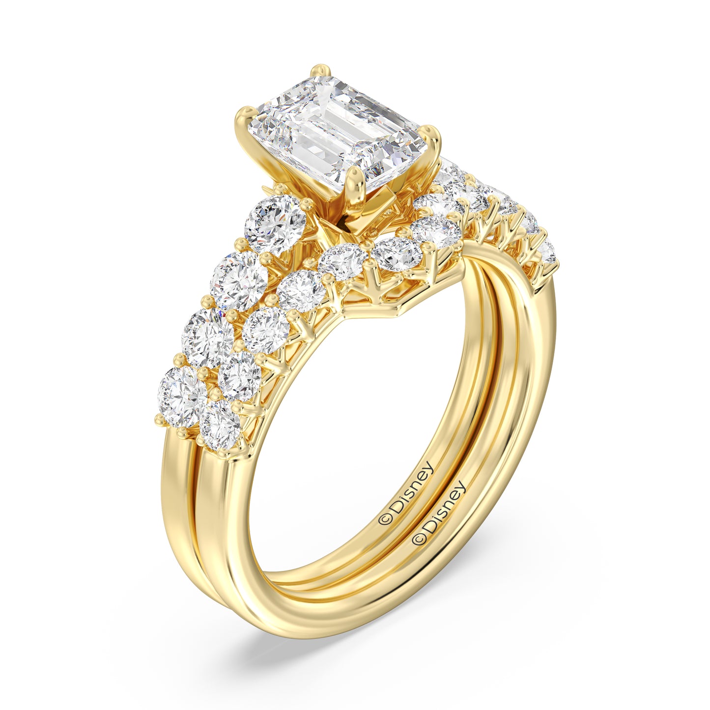 Enchanted Disney Fine Jewelry Elsa Wedding Band