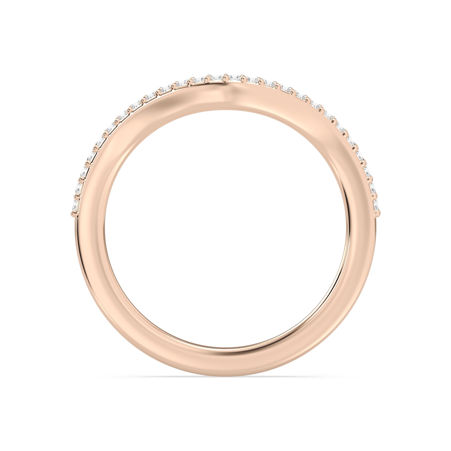 Enchanted Disney Fine Jewelry Cinderella Wedding Band