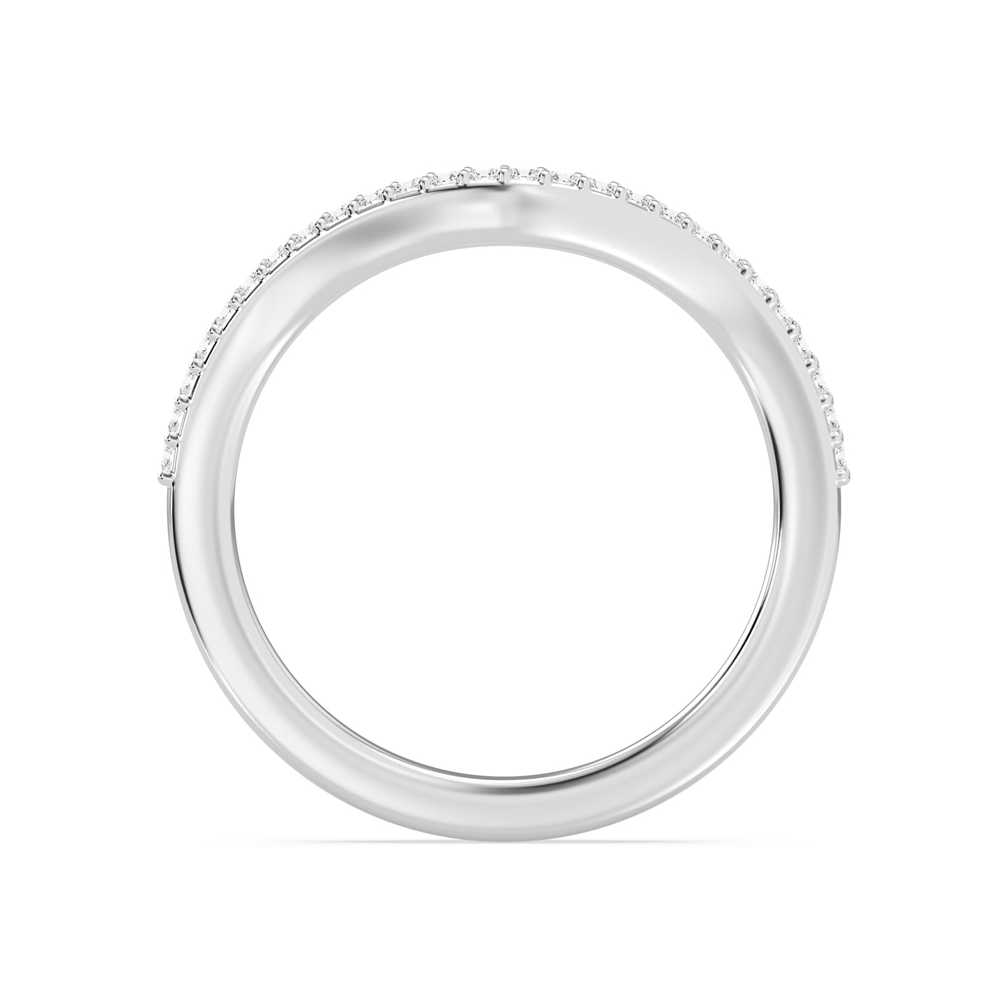 Enchanted Disney Fine Jewelry Cinderella Wedding Band