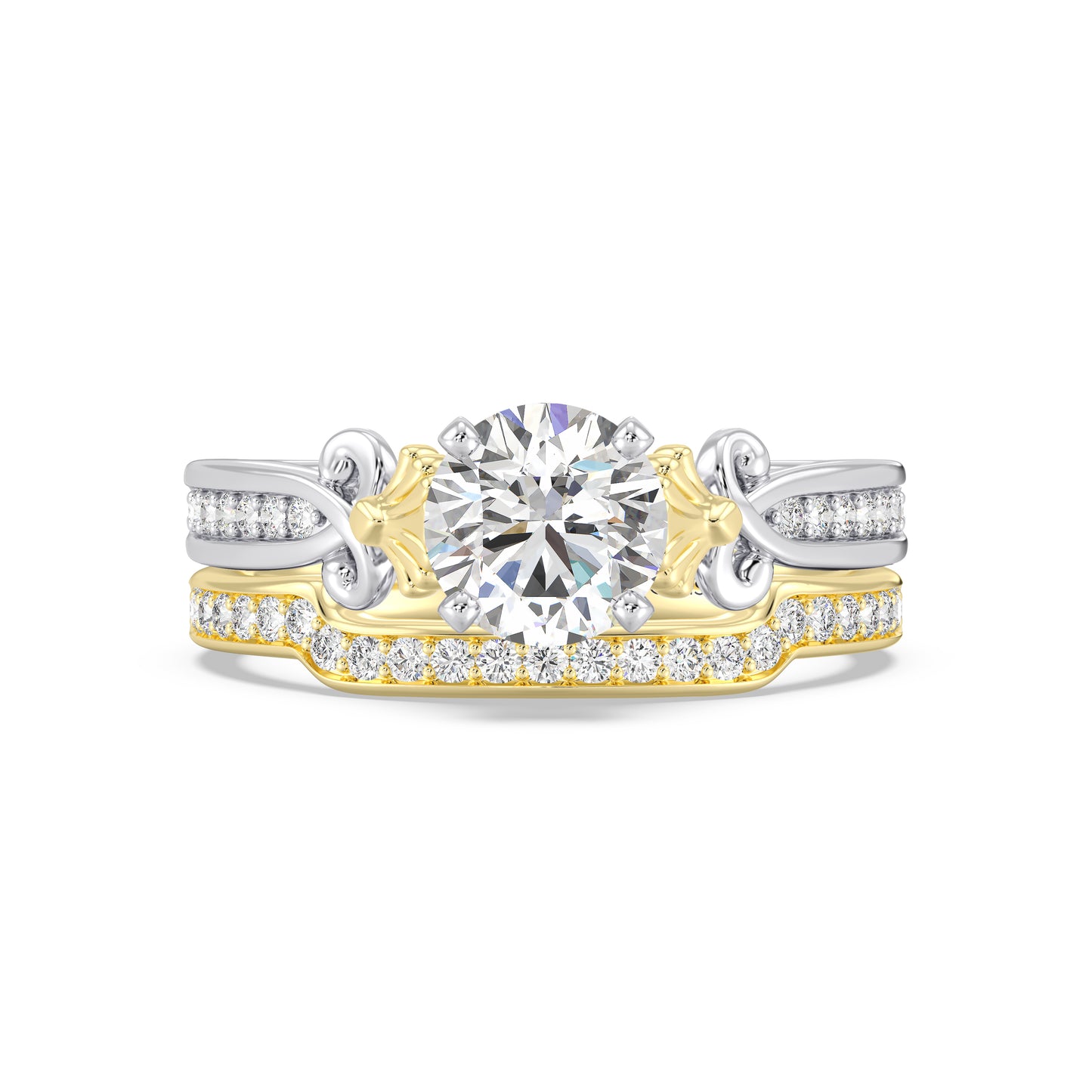 Enchanted Disney Fine Jewelry Ariel Wedding Band