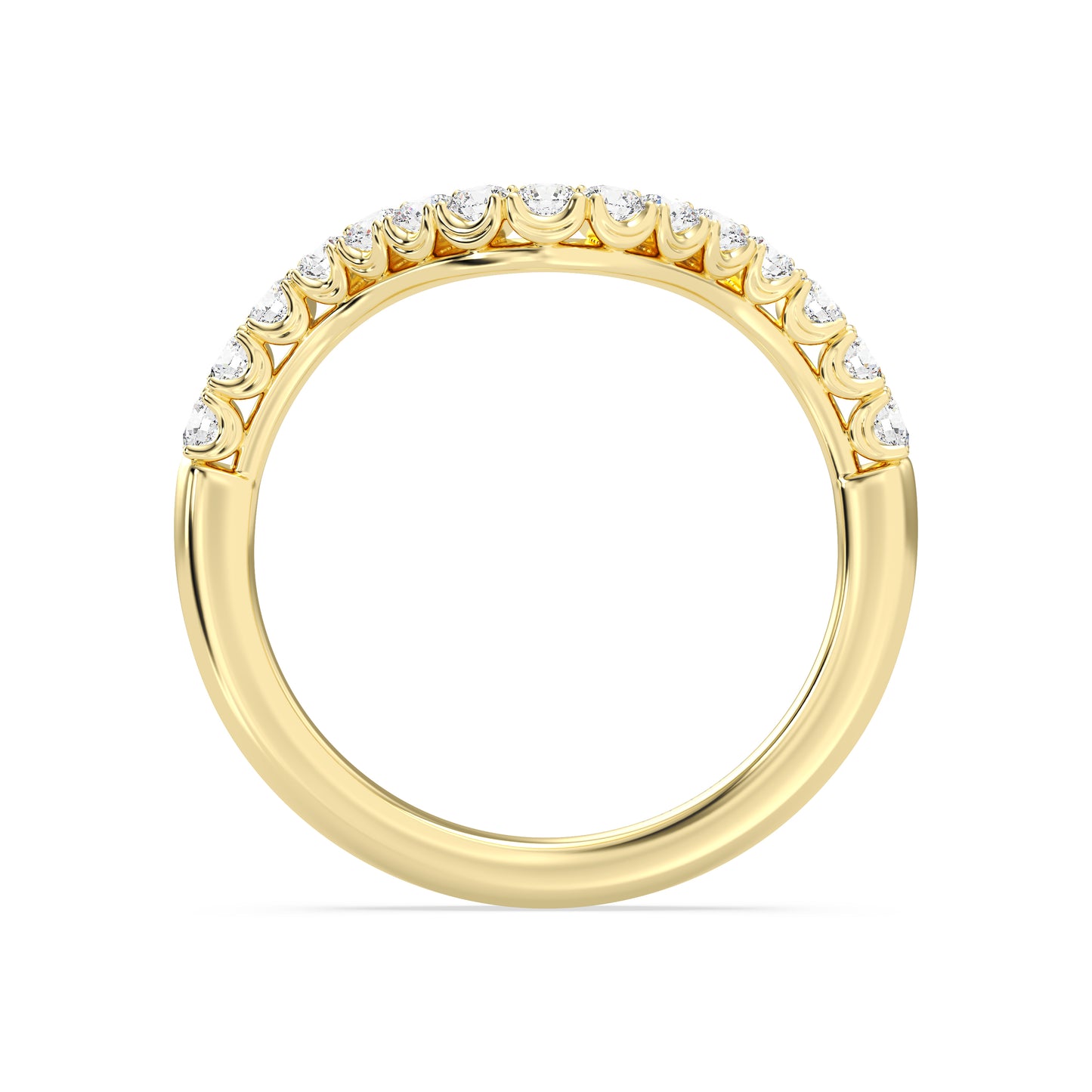 Enchanted Disney Fine Jewelry Belle Wedding Band