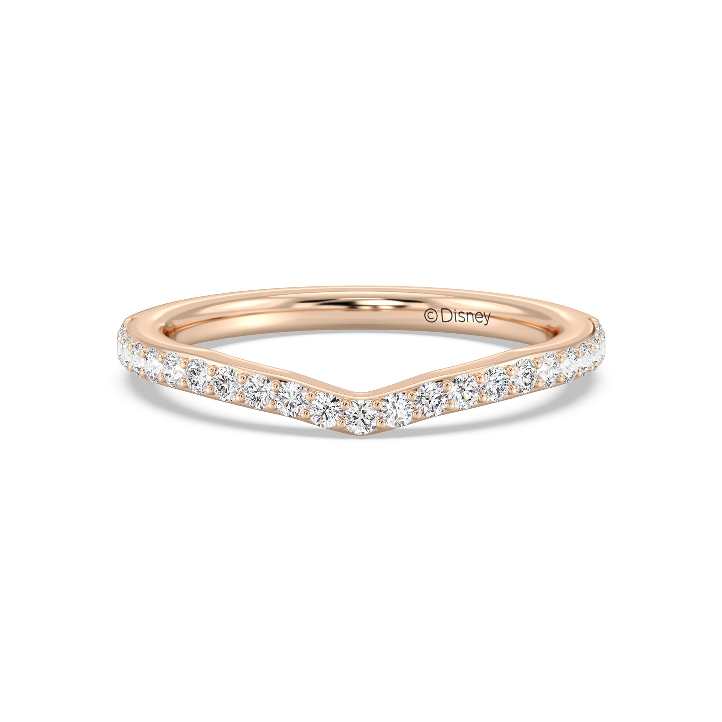 Enchanted Disney Fine Jewelry Jasmine Wedding Band