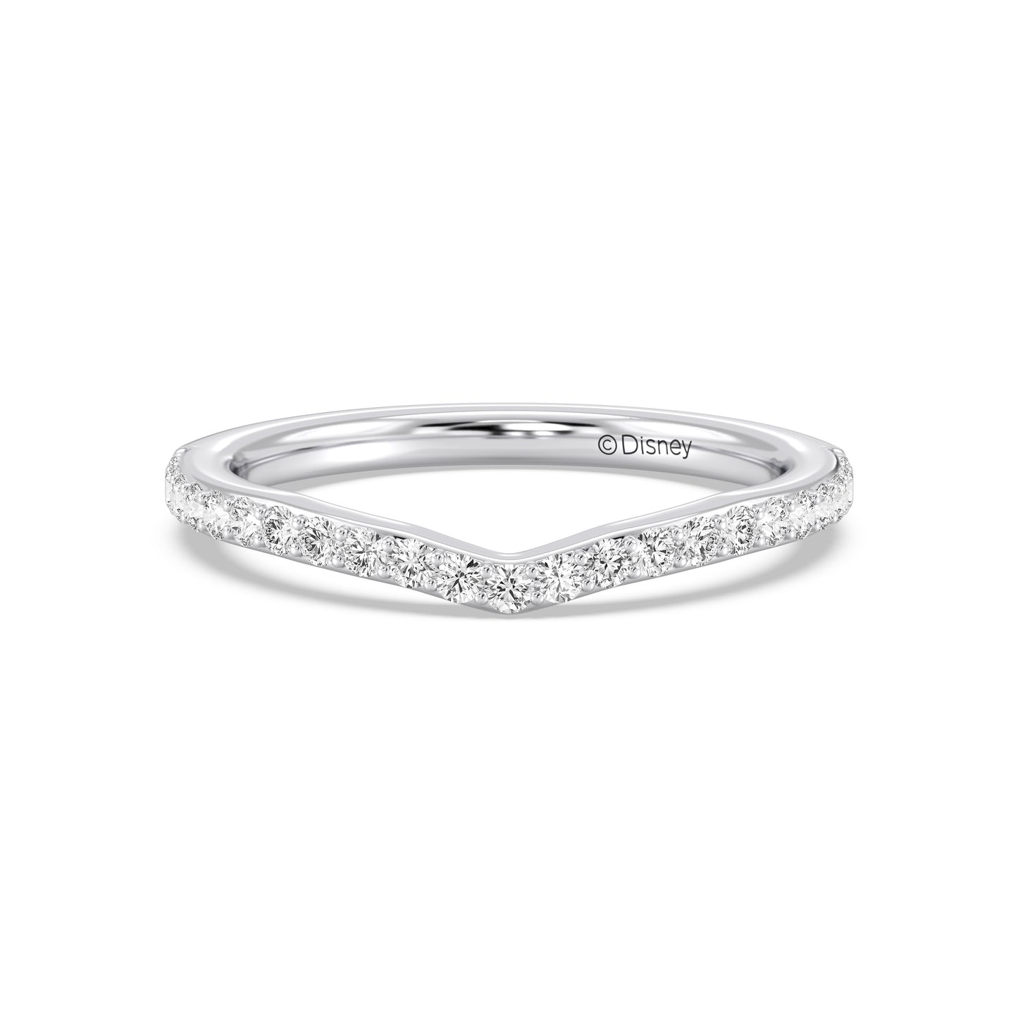 Enchanted Disney Fine Jewelry Jasmine Wedding Band