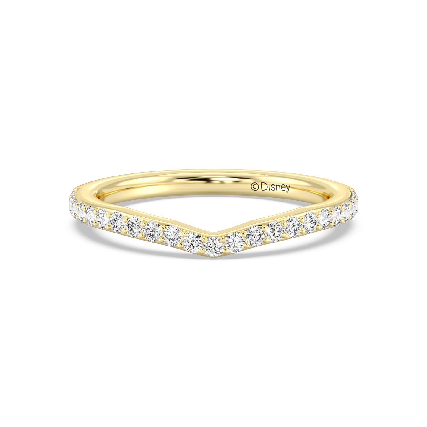 Enchanted Disney Fine Jewelry Jasmine Wedding Band