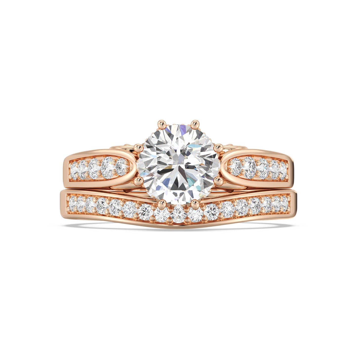 Enchanted Disney Fine Jewelry Cinderella Wedding Band