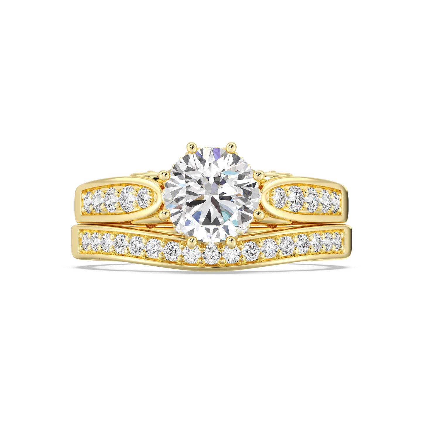 Enchanted Disney Fine Jewelry Cinderella Wedding Band