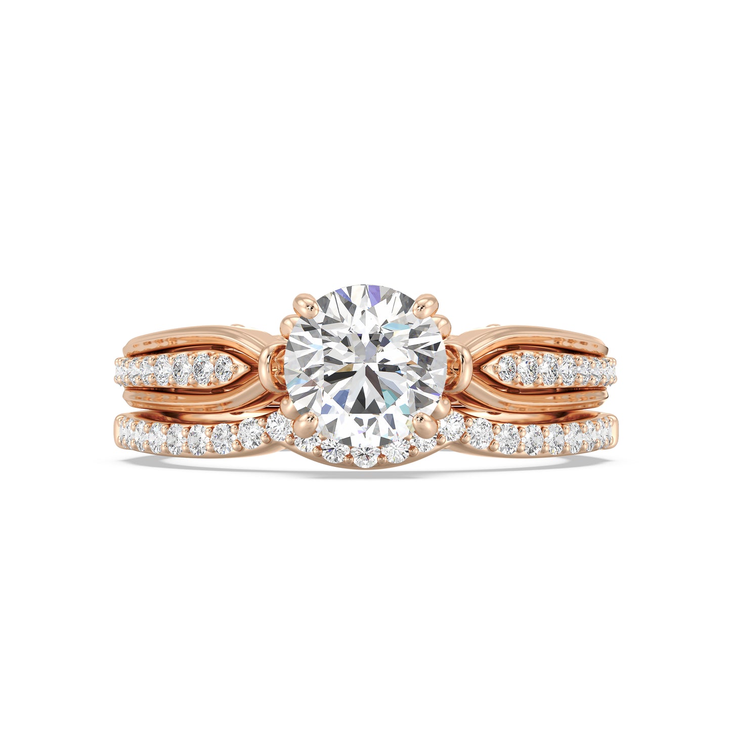 Enchanted Disney Fine Jewelry Belle Wedding Band