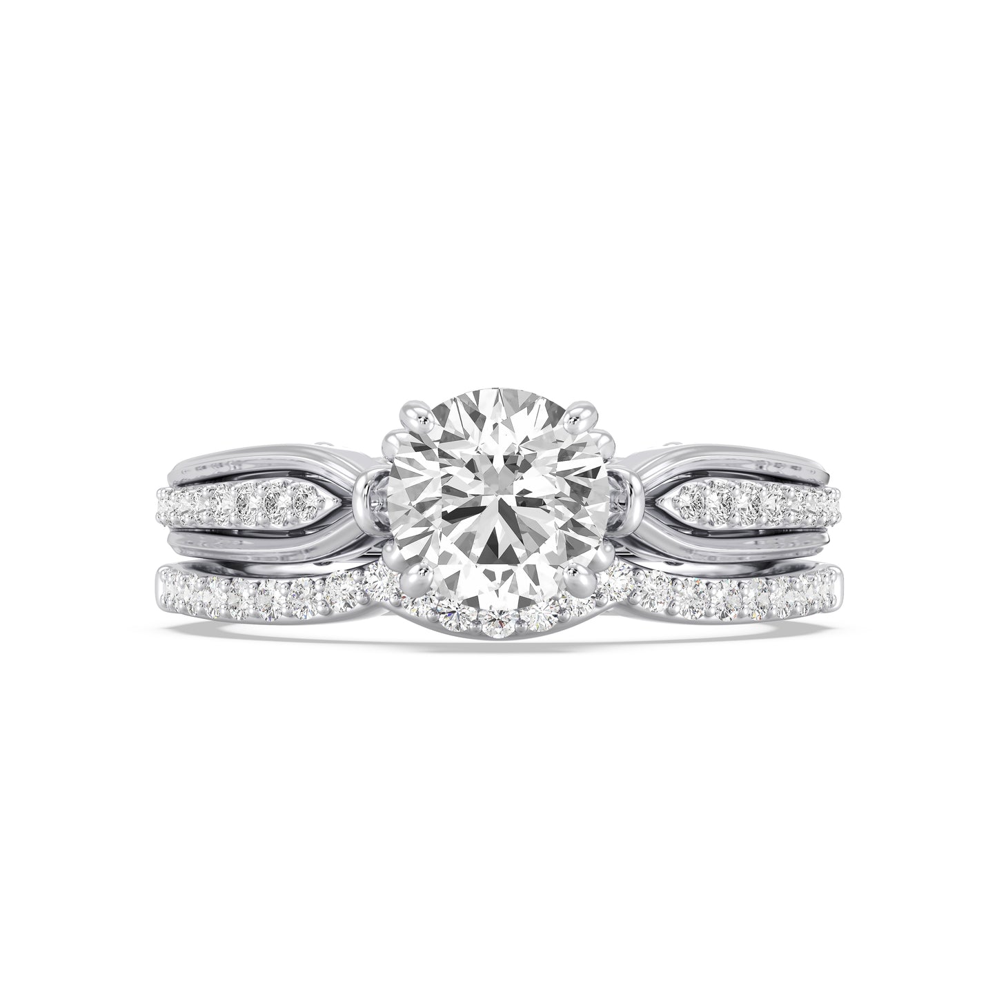 Enchanted Disney Fine Jewelry Belle Wedding Band