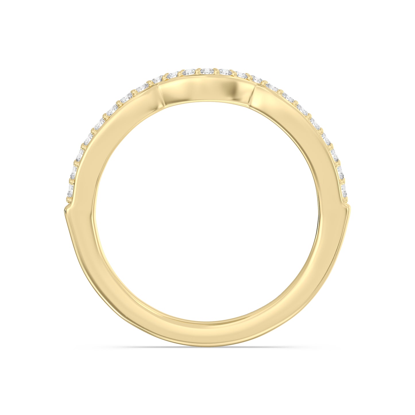 Enchanted Disney Fine Jewelry Belle Wedding Band