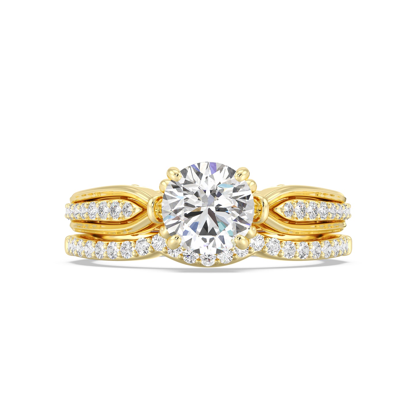 Enchanted Disney Fine Jewelry Belle Wedding Band