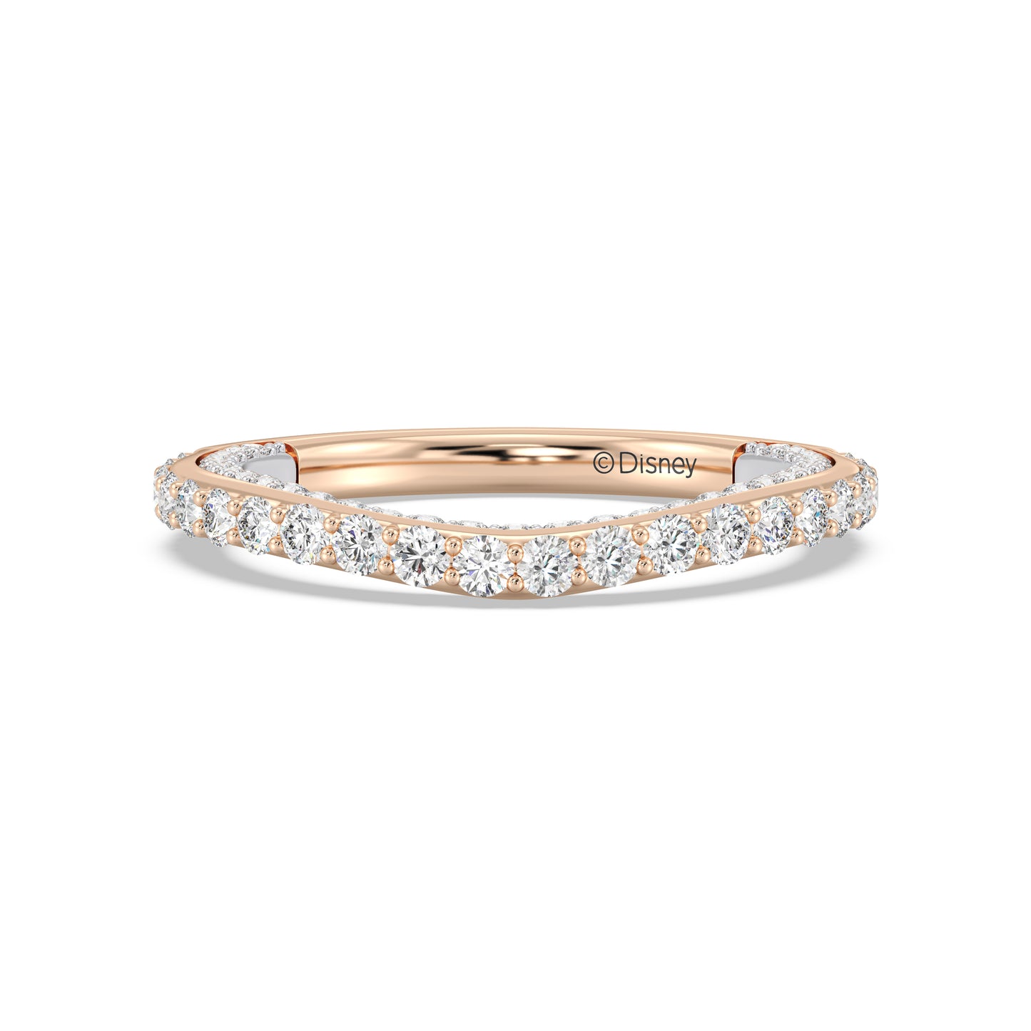 Enchanted Disney Fine Jewelry Jasmine Wedding Band