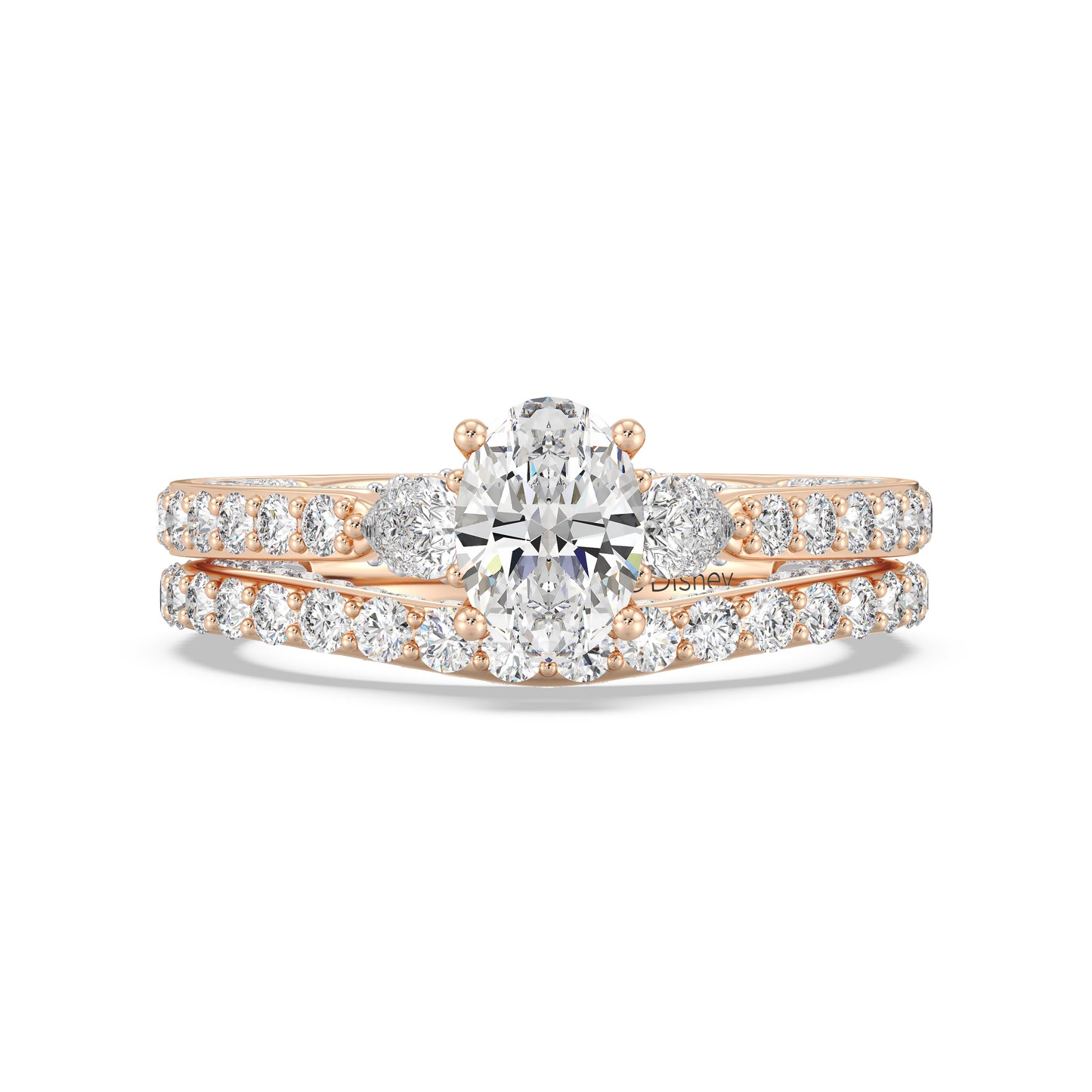 Enchanted Disney Fine Jewelry Jasmine Wedding Band