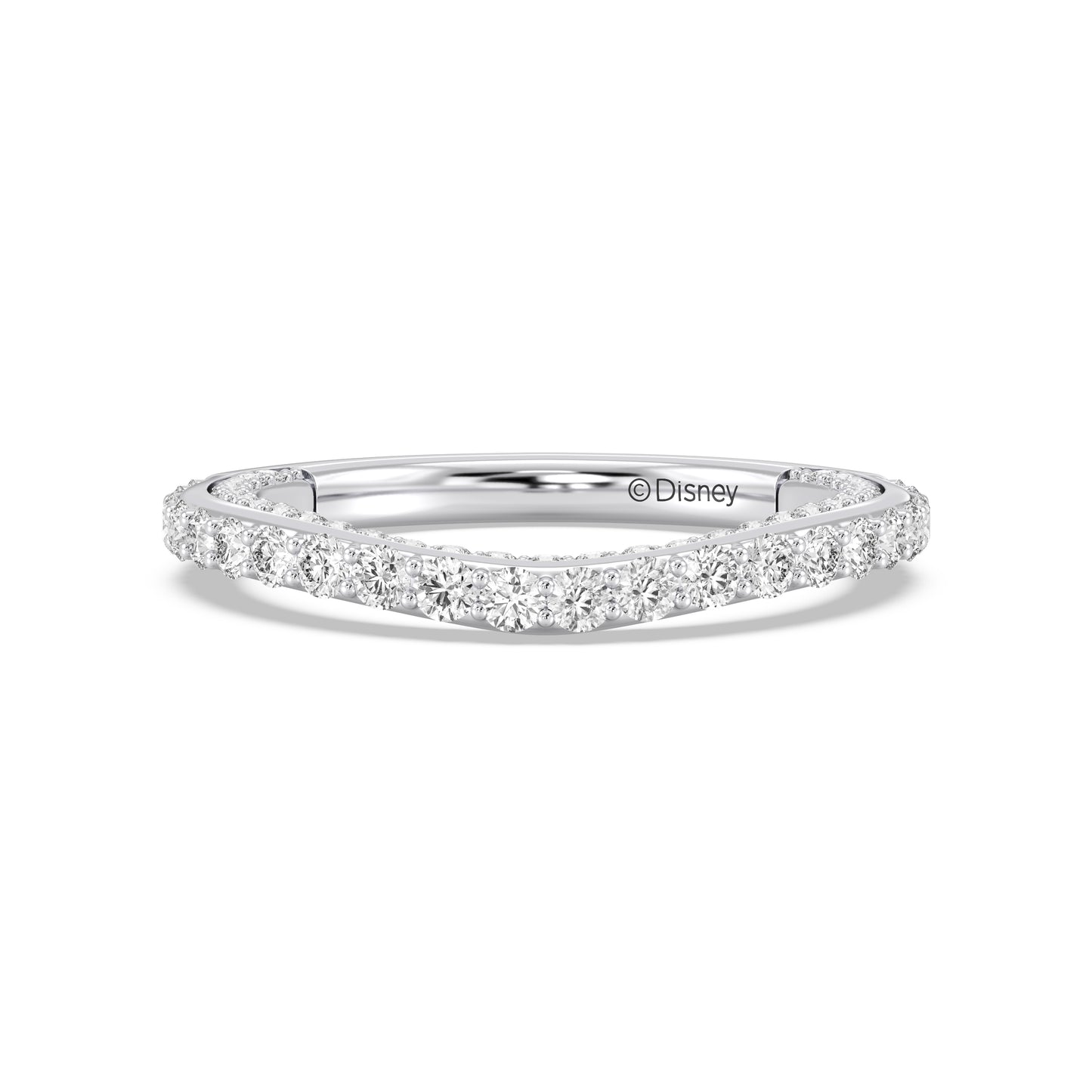 Enchanted Disney Fine Jewelry Jasmine Wedding Band