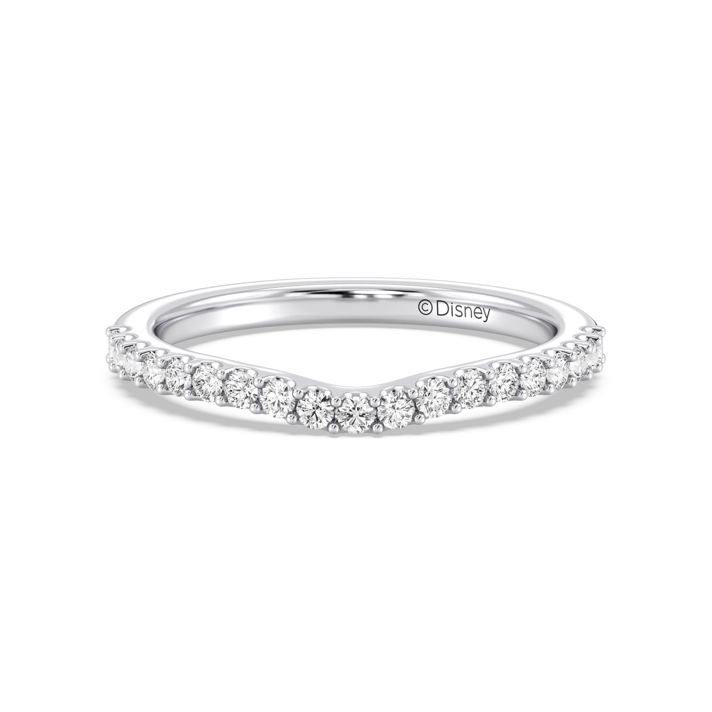 Enchanted Star 14K Gold With 1/3 CTTW Lab Grown Diamonds, Disney's Rapunzel Wedding Band
