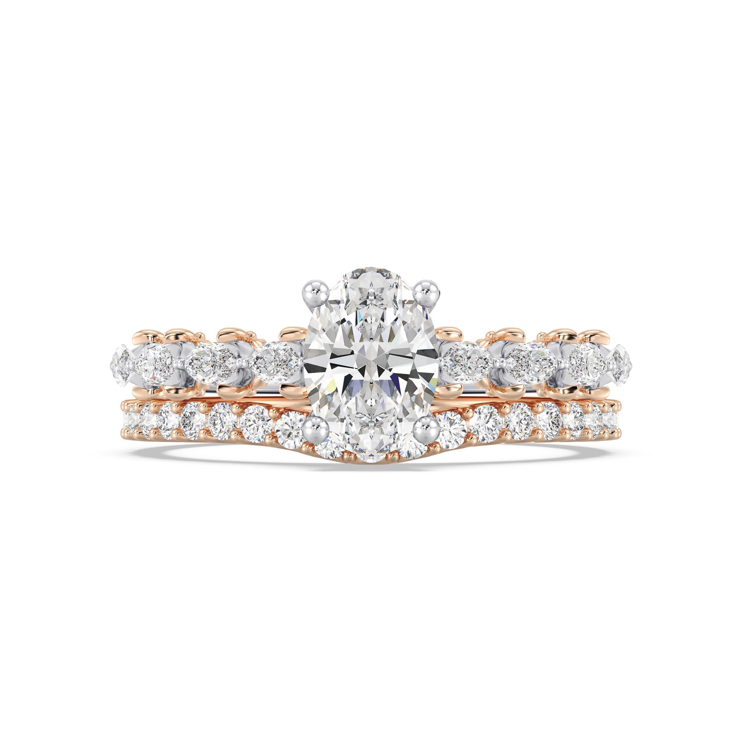 Enchanted Star 14K Gold With 1/3 CTTW Lab Grown Diamonds, Disney's Rapunzel Wedding Band
