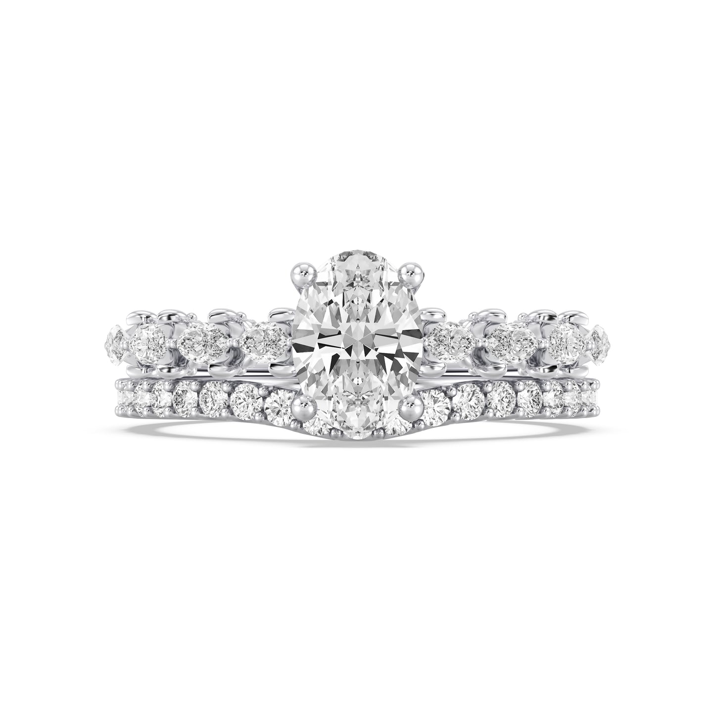 Enchanted Star 14K Gold With 1/3 CTTW Lab Grown Diamonds, Disney's Rapunzel Wedding Band
