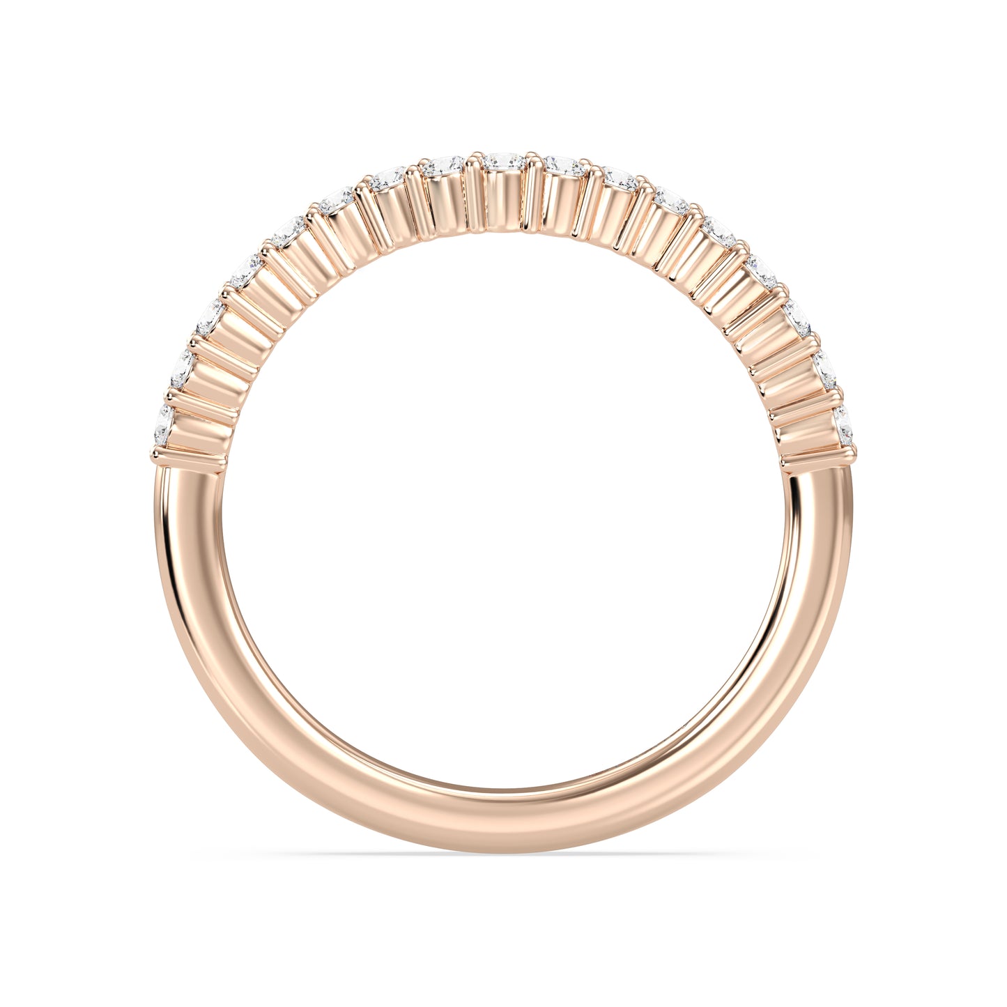Enchanted Star 14K Gold With 1/3 CTTW Lab Grown Diamonds, Disney's Cinderella Wedding Band