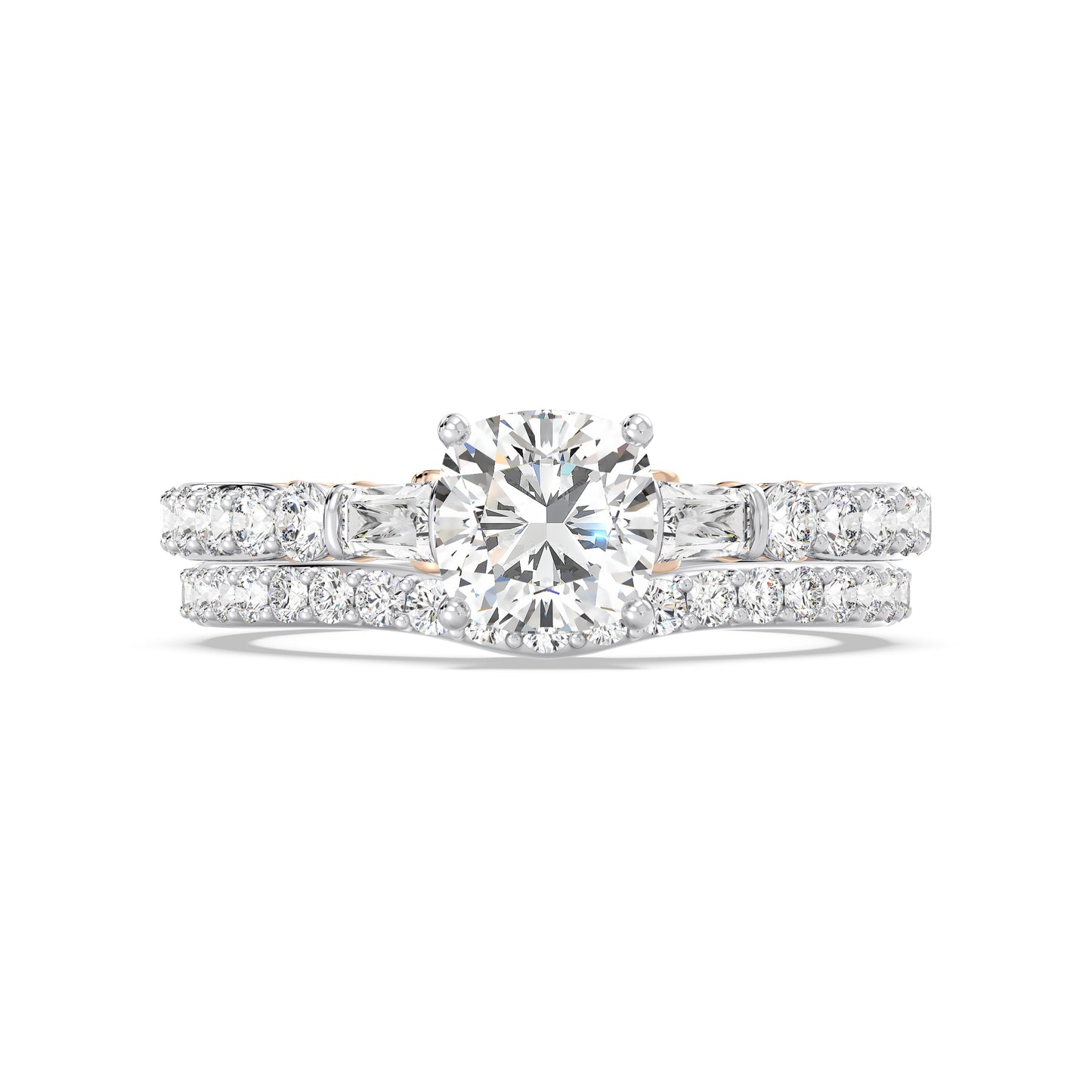 Enchanted Star 14K Gold With 1/3 CTTW Lab Grown Diamonds, Disney's Rapunzel Wedding Band