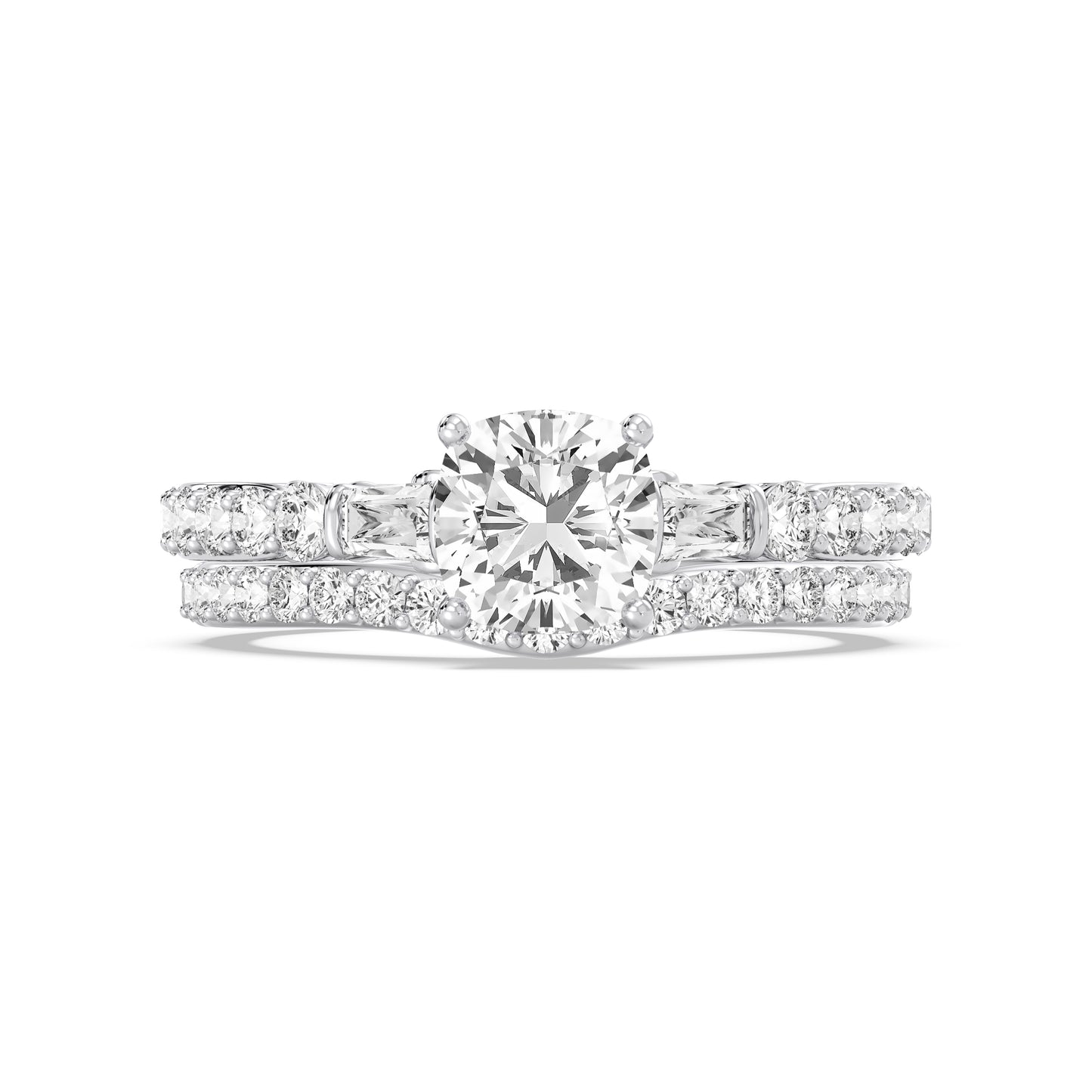 Enchanted Star 14K Gold With 1/3 CTTW Lab Grown Diamonds, Disney's Rapunzel Wedding Band