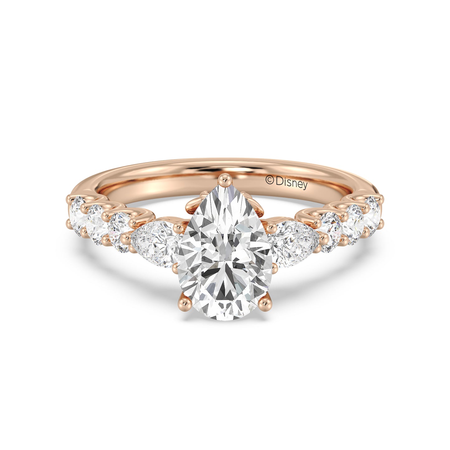Enchanted Star Lab Grown Diamond 14K Gold Belle Gallery Engagement Ring
