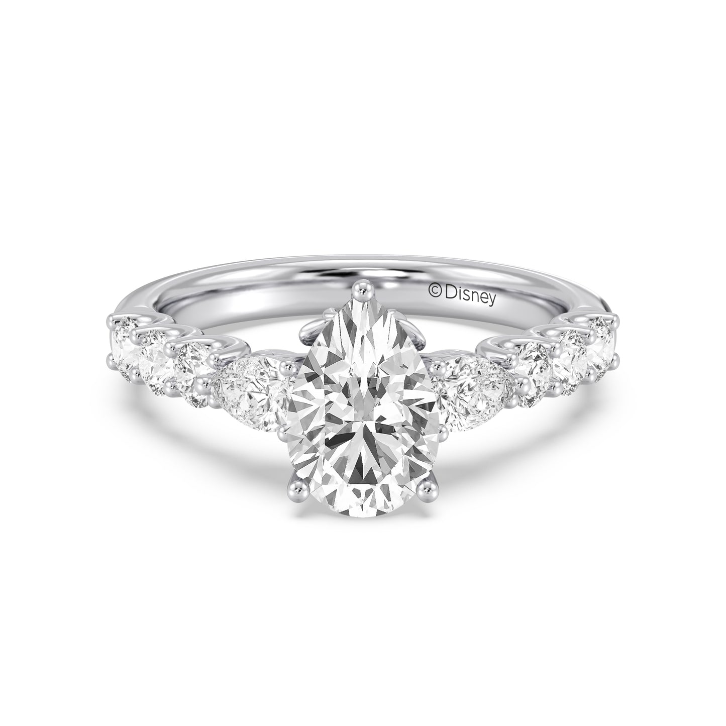 Enchanted Star Lab Grown Diamond 14K Gold Belle Gallery Engagement Ring