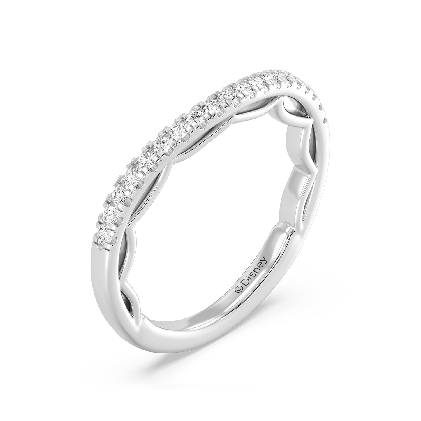 Enchanted Star Lab Grown Diamond 14K Gold Cinderella Engagement Ring Set