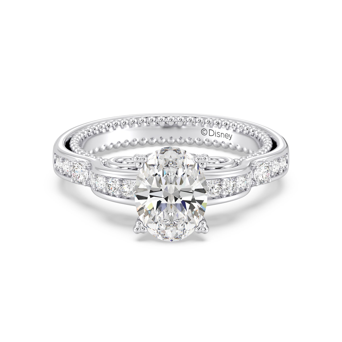 Enchanted Star Lab Grown Diamond 14K Gold Cinderella Carriage Engagement Ring