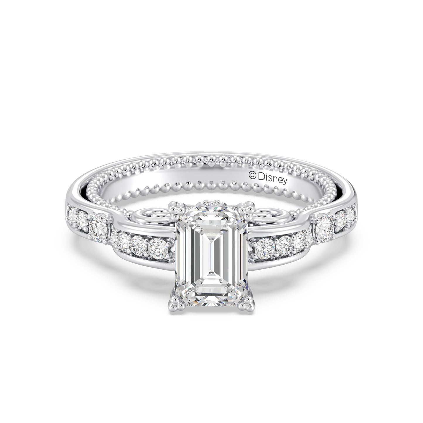 Enchanted Star Lab Grown Diamond 14K Gold Cinderella Carriage Engagement Ring