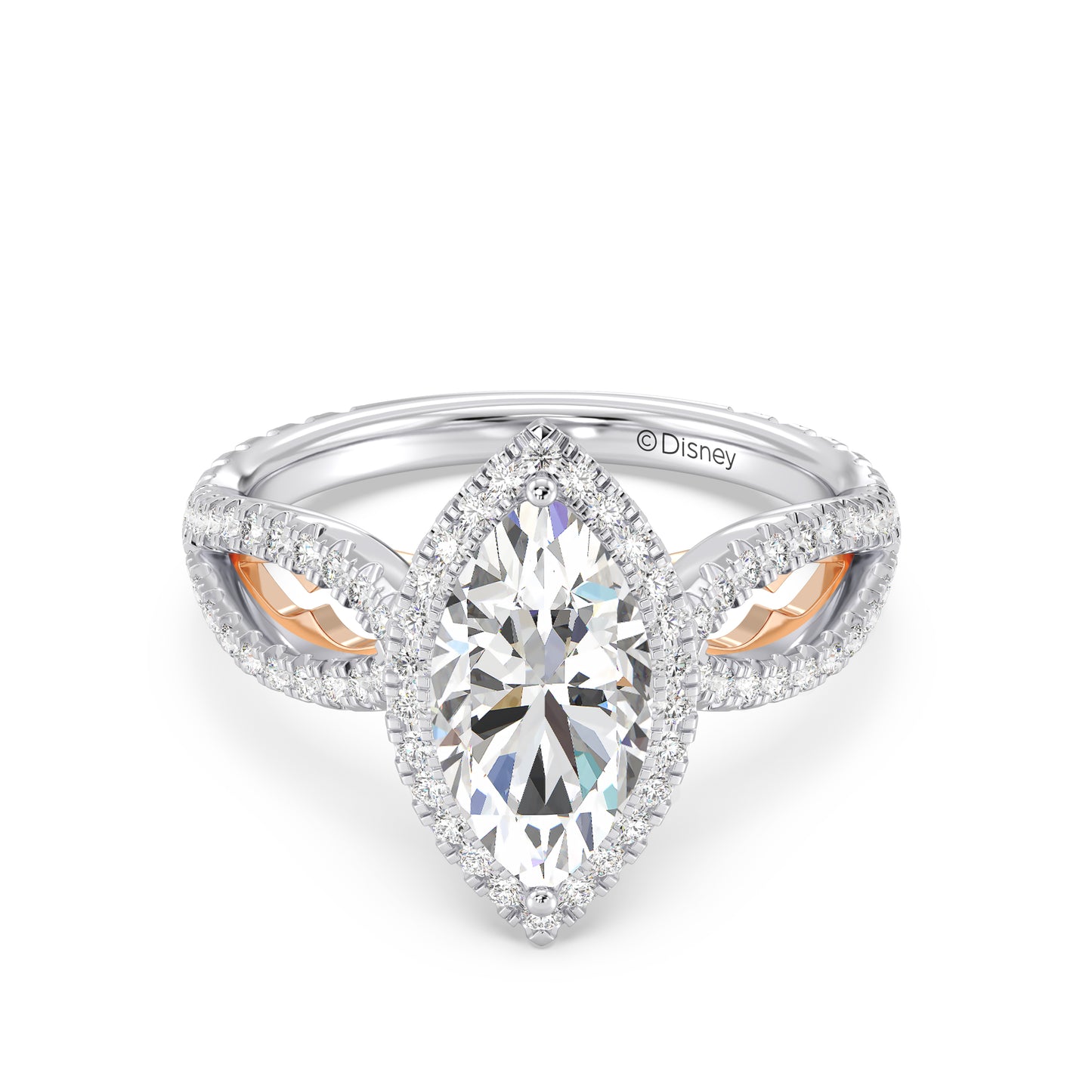 Enchanted Star Lab Grown Diamond 14K Gold Jasmine Engagement Ring