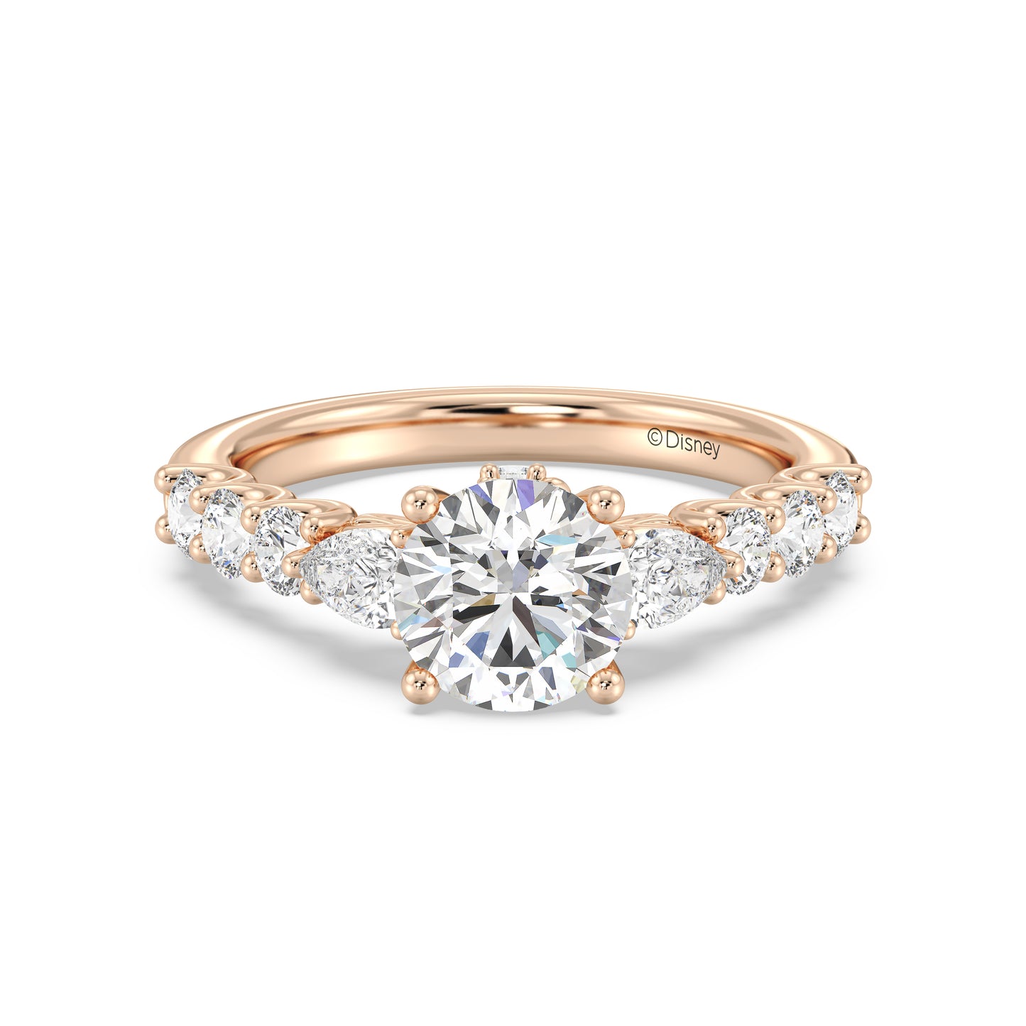 Enchanted Star Lab Grown Diamond 14K Gold Belle Gallery Engagement Ring