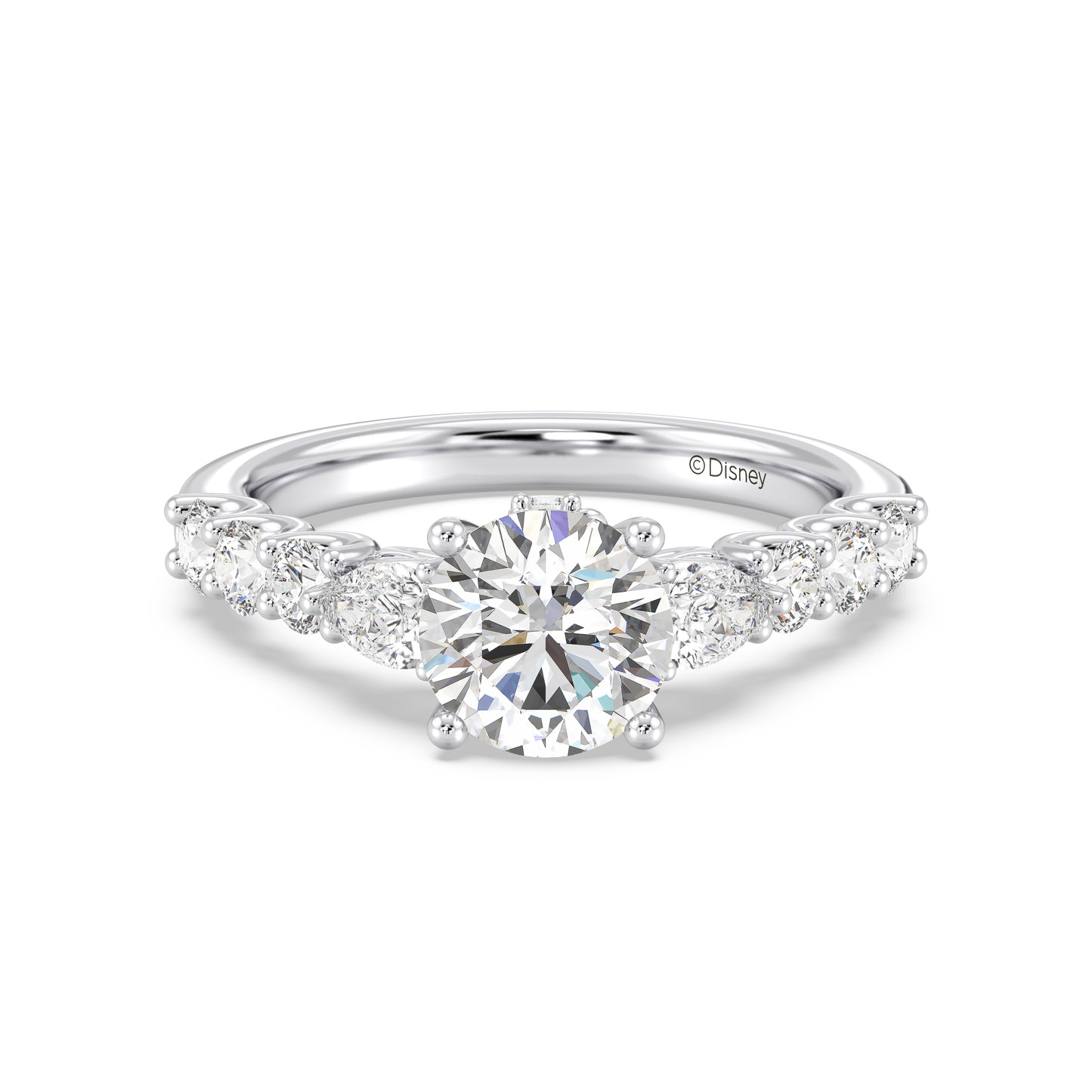 Enchanted Star Lab Grown Diamond 14K Gold Belle Gallery Engagement Ring