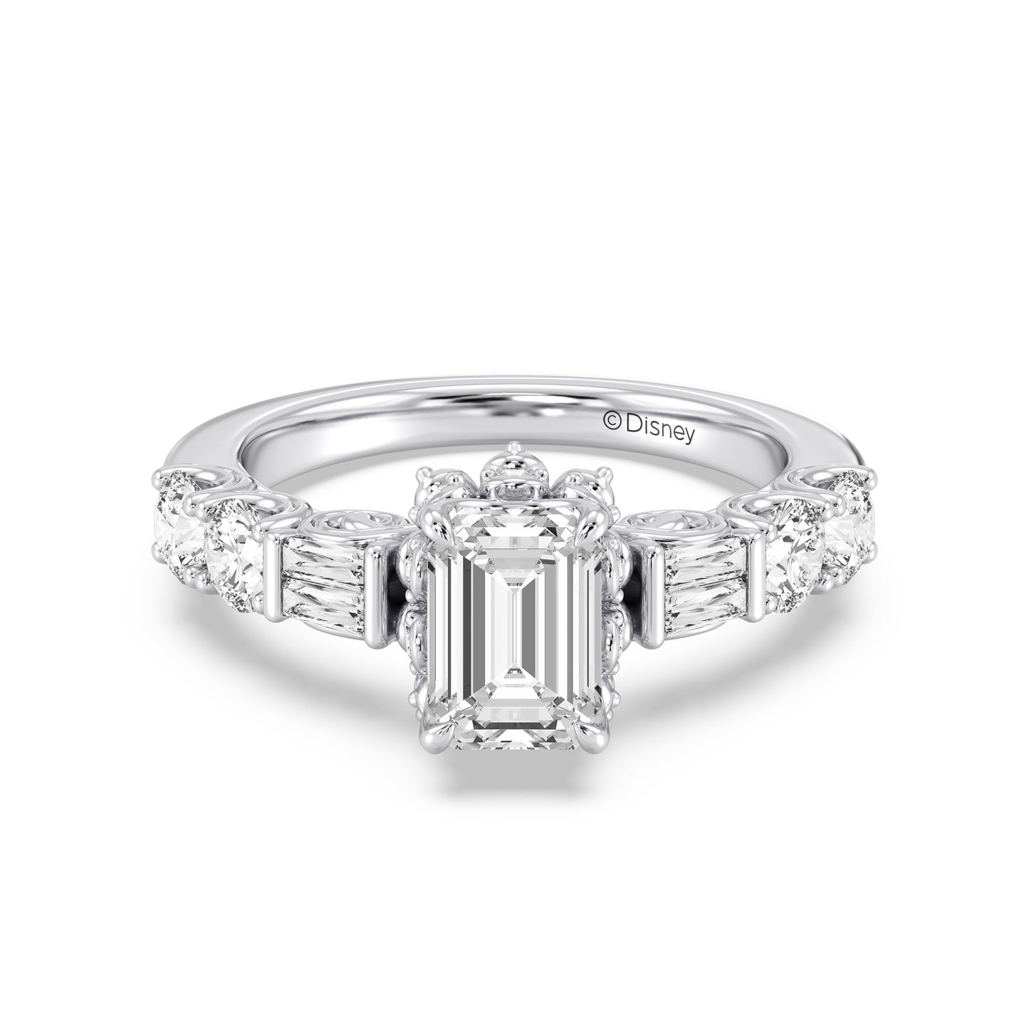 Enchanted Star Lab Grown Diamond 14K Gold Cinderella Engagement Ring