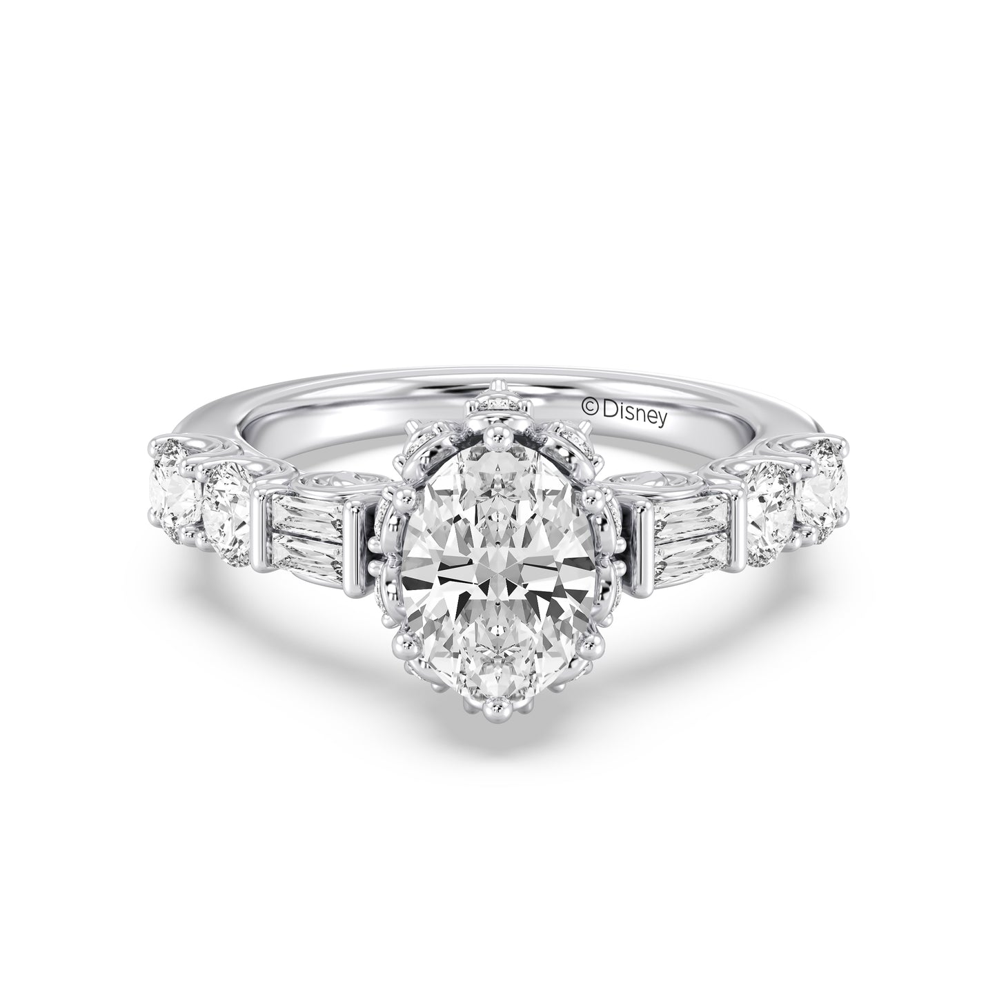 Enchanted Star Lab Grown Diamond 14K Gold Cinderella Engagement Ring